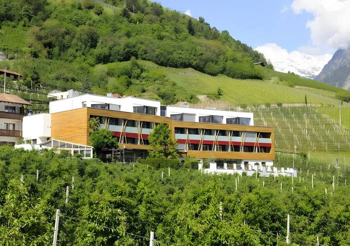 Ferienwohnung für 4 Personen, mit Garten und Sauna, kinderfreundlich in Marling