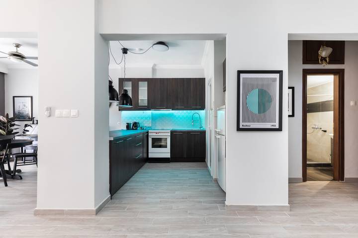 Gîte pour 4 personnes, avec balcon, adapté aux familles à Thessalonique - 2