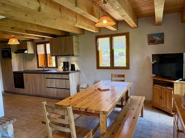 Chalet pour 8 personnes, avec terrasse