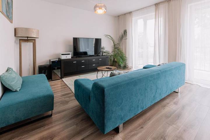 Appartement de vacances pour 4 personnes, avec terrasse ainsi que vue sur le lac et vue