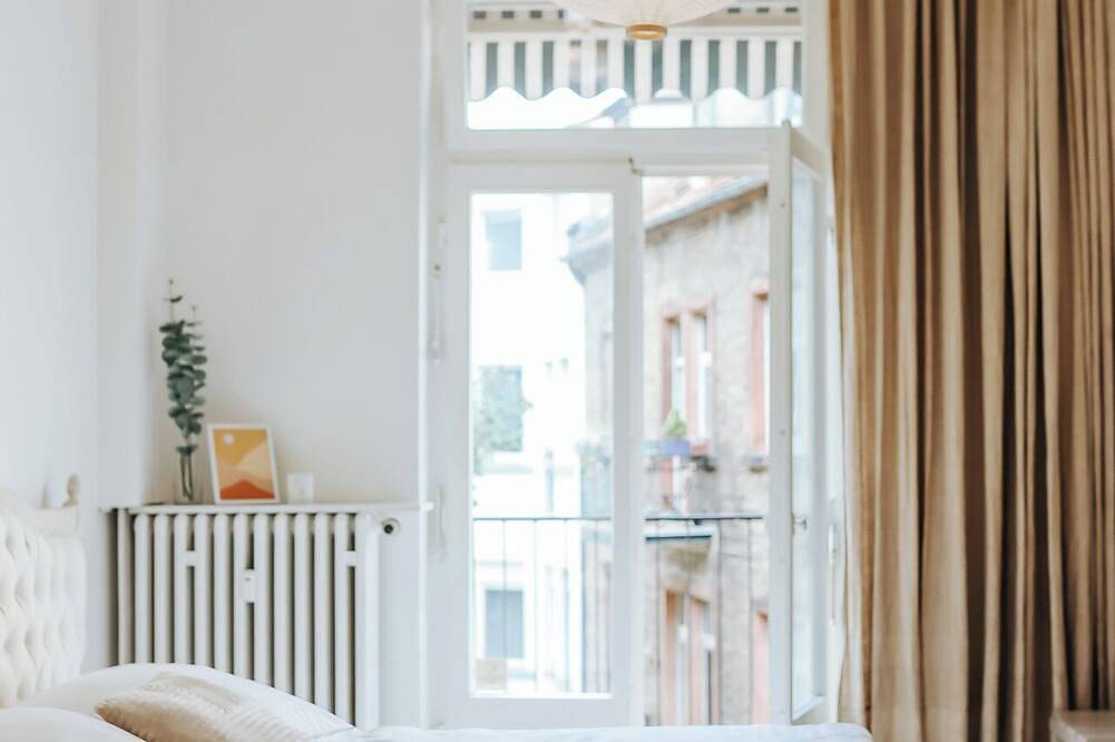 Ganze Wohnung, Namastay! Stilvoller Altbau im Zentrum Mannheims in Schwetzingerstadt/Oststadt, Mannheim