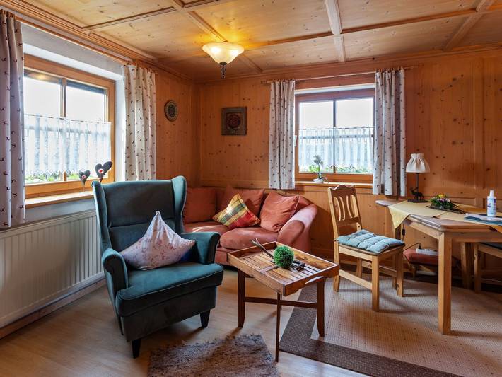 Ferienwohnung für 2 Personen, mit Terrasse und Garten in Halblech - 2