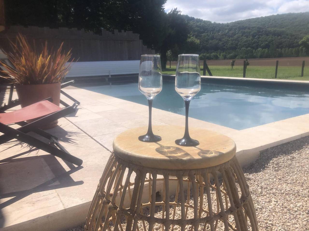 Gîte für 8 Personen mit Pool in Cajarc, Regionaler Naturpark Causses du Quercy