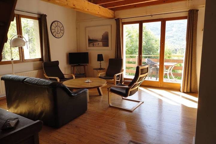Chalet pour 5 personnes, avec Balcon et Jardin à Allos