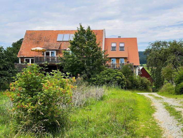 Ferienwohnung für 6 Personen, mit Balkon und Garten in Deggenhausertal