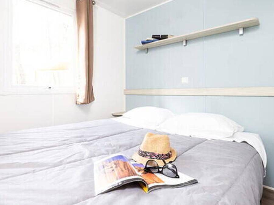 Camping Lou Pignada  - Bungalow 6 personen - Mobilheim | Classic | 2 Zi. | 4/6 Pers. | Hochterrasse | Tv in Messanges, Côte d’Argent