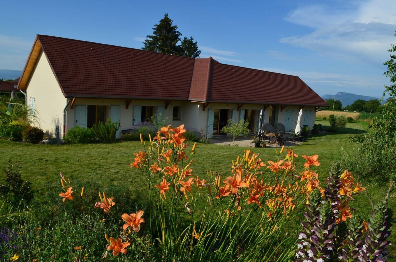 La Paumanelle - Chambre Jade in Dolomieu, Région de La Tour-du-Pin