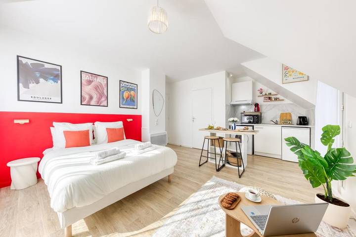 Gîte pour 2 personnes, avec vue et balcon à Bobigny - 3