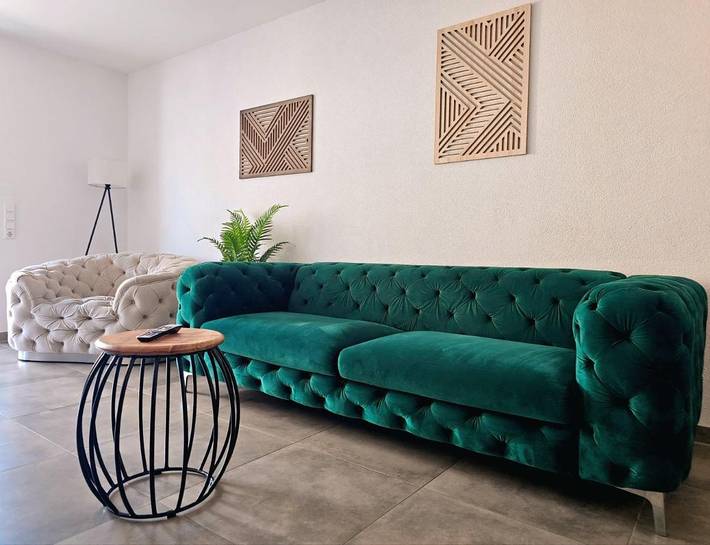 Ferienwohnung für 6 Personen, mit Balkon und Ausblick, mit Haustier