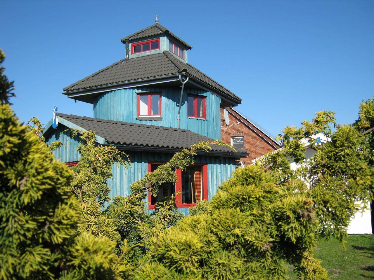 Ferienhaus Leuchtturm mit Sauna, Whirlpool und Internet in Upgant-Schott, Landkreis Aurich