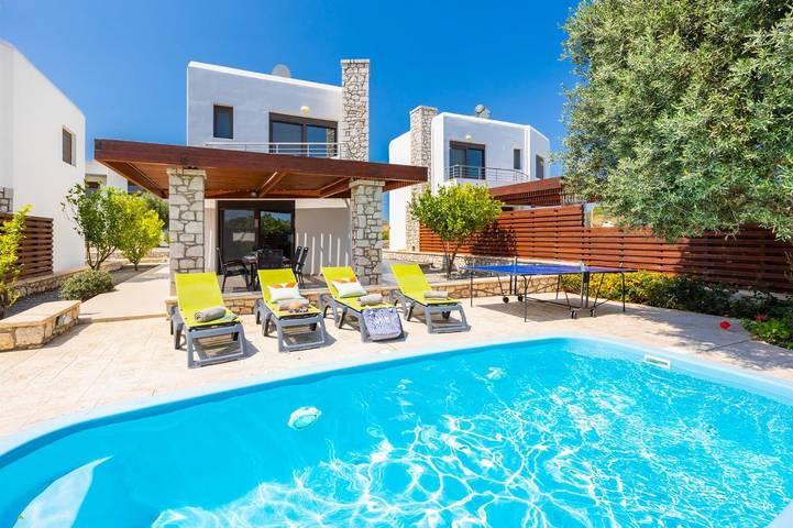 Villa für 5 Personen, mit Balkon und Garten auf Rhodos - 2