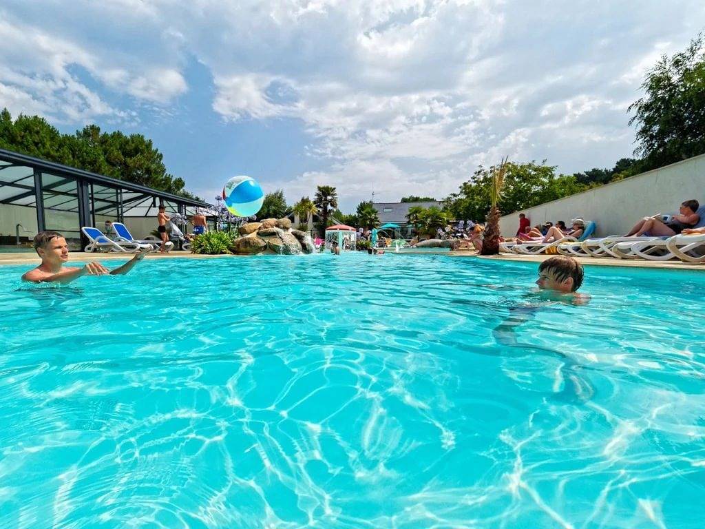 Camping 4 étoiles - Piscine  - ccaffec in Saint-Lunaire, Région de Saint-Malo