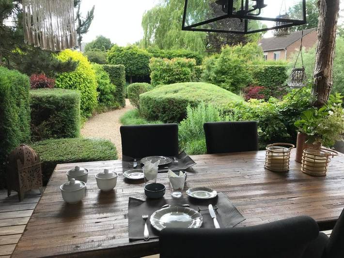 Chambre d’hôte pour 4 personnes, avec vue ainsi que piscine et jardin, adapté aux familles à Aywaille - 2
