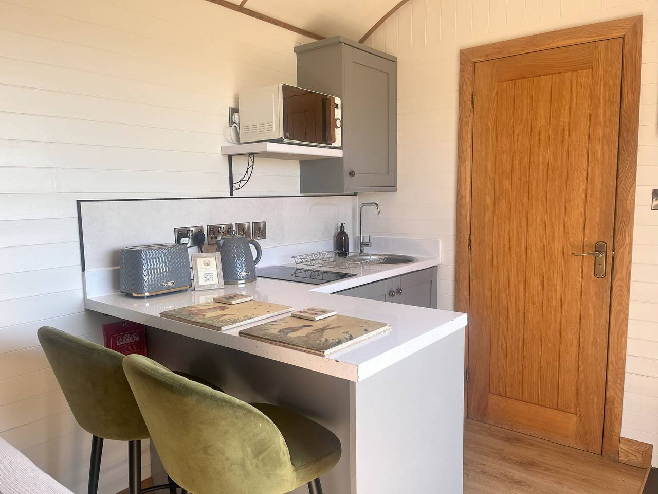 Glamping für 2 Personen mit Ausblick in Powys