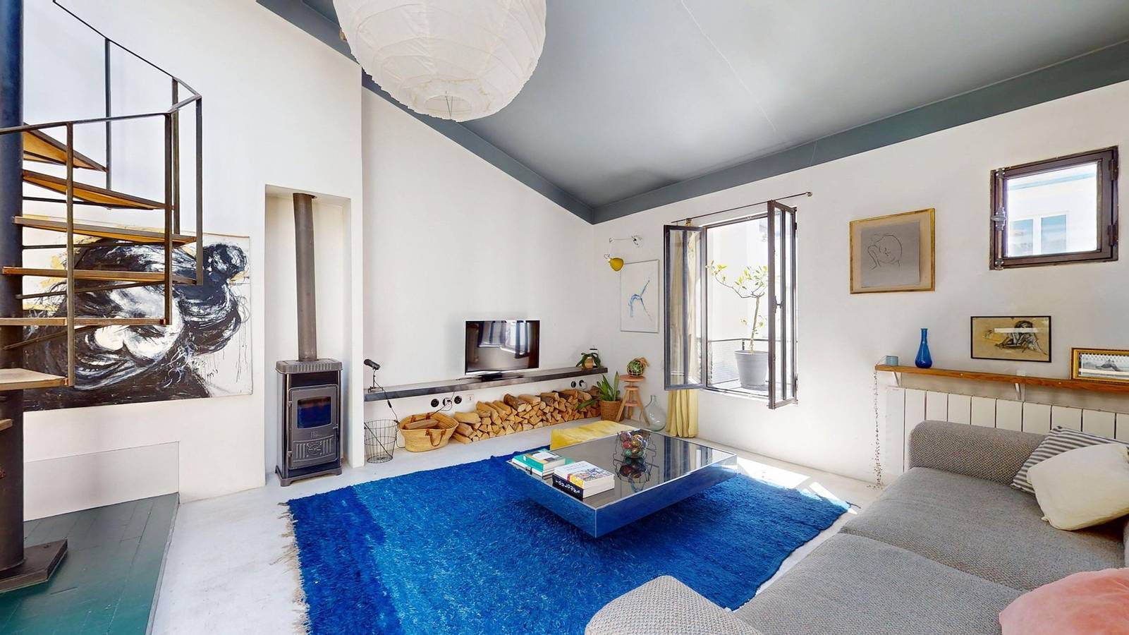 Ganze Wohnung, Charming Loft Apartment by Canal Saint Martin in 10e Arrondissement, Paris