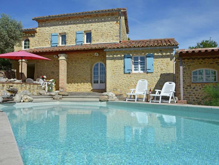 Villa pour 6 personnes, avec Terrasse et Piscine