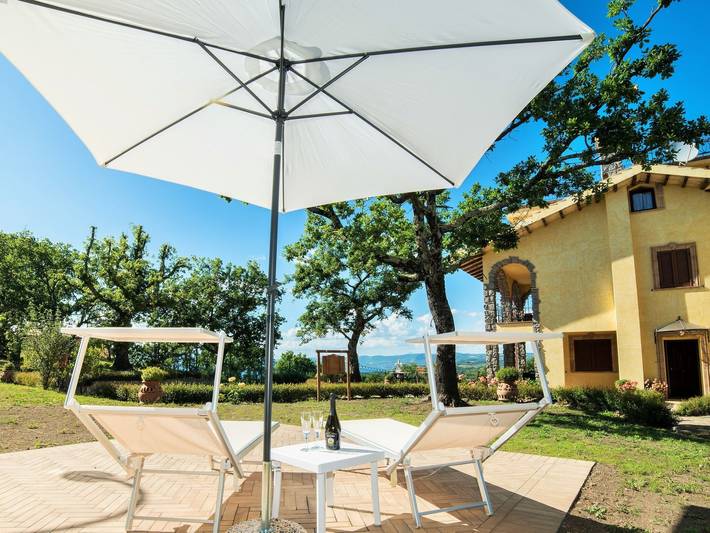 Villa con piscina per 24 persone, con Balcone/Terrazza e Balcone nonché Terrazza e Piscina nel Lazio