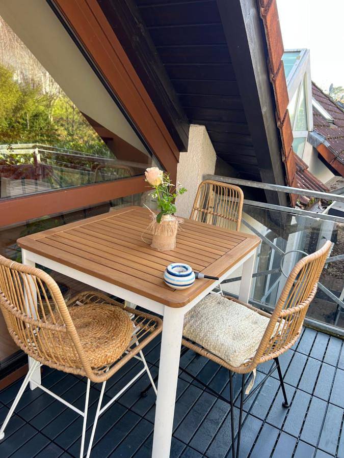 Ferienwohnung für 3 Personen, mit Balkon und Terrasse in Stromberg - 4