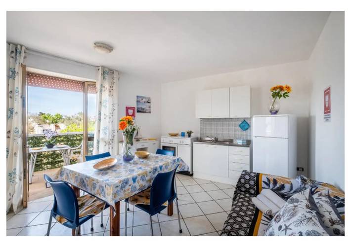 Ferienwohnung für 4 Personen, mit Balkon in Porto Cesareo