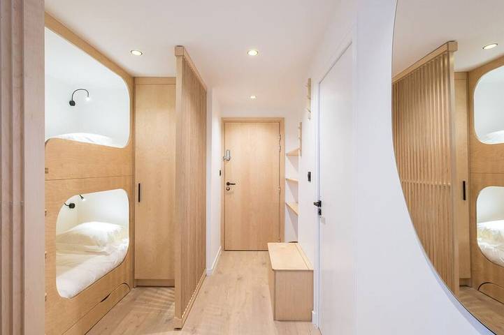 Ganze Wohnung, Helle Wohnung im Zentrum, nah an Pisten, für 4, Wlan in Saint-Bon-Tarentaise, Vanoise-Massiv
