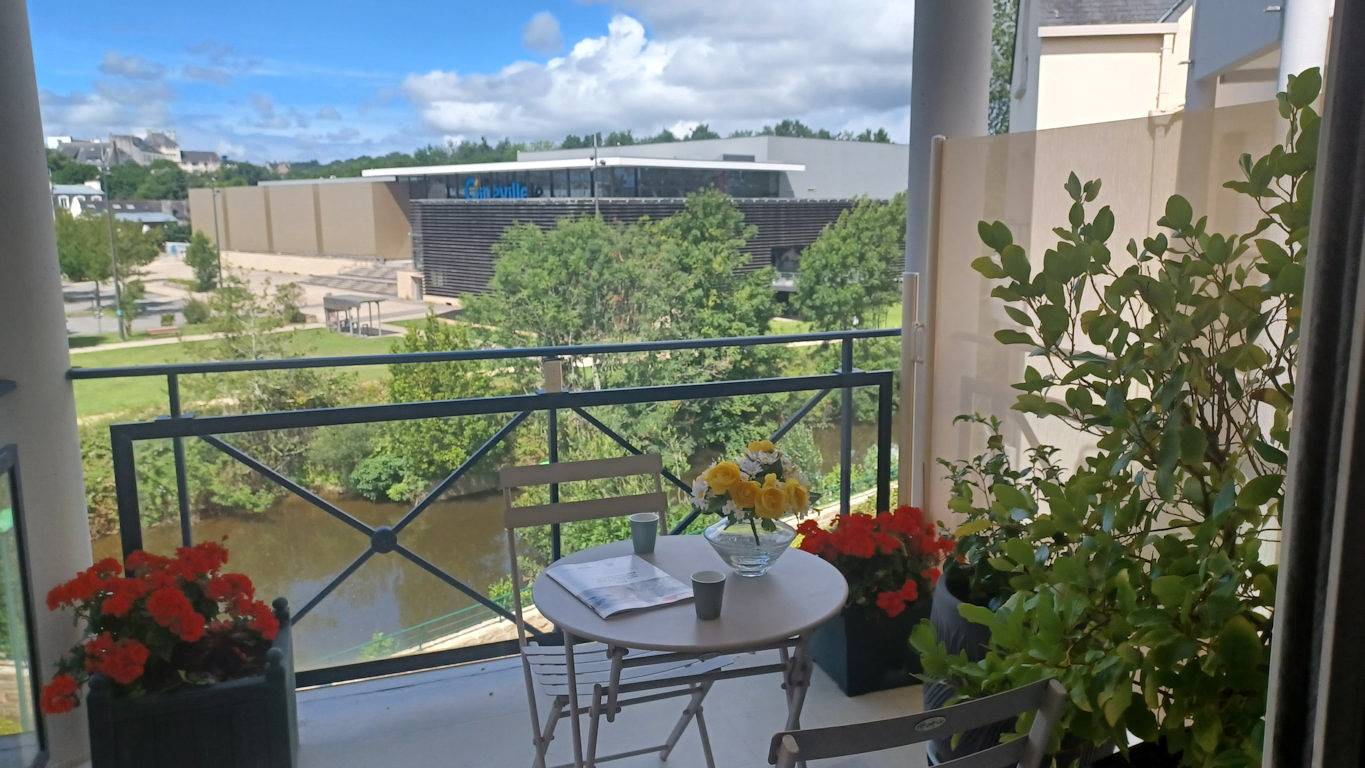 Appartement entier, Le Steir, bel appartement 55 m² in Quimper, Région de Quimper