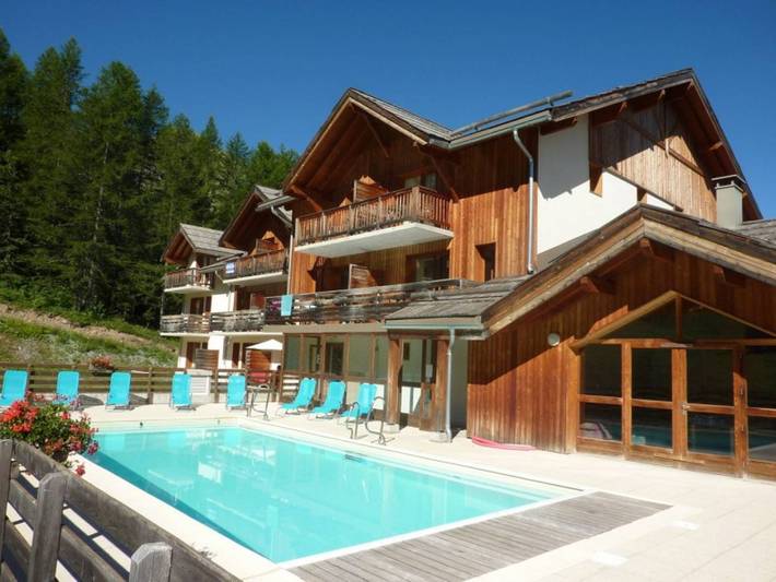 Ferienhaus für 6 Personen mit Balkon in Les Orres, Nationalpark Écrins
