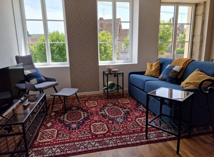 Gîte pour 8 personnes, avec sauna ainsi que balcon et jacuzzi dans Saint-Jean-de-Vaux - 2