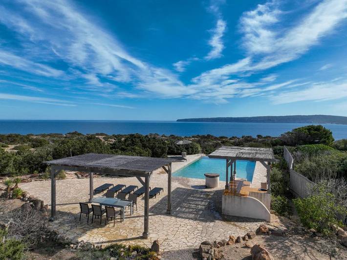 Villa pour 6 personnes, avec piscine ainsi que jardin et vue dans Formentera - 2