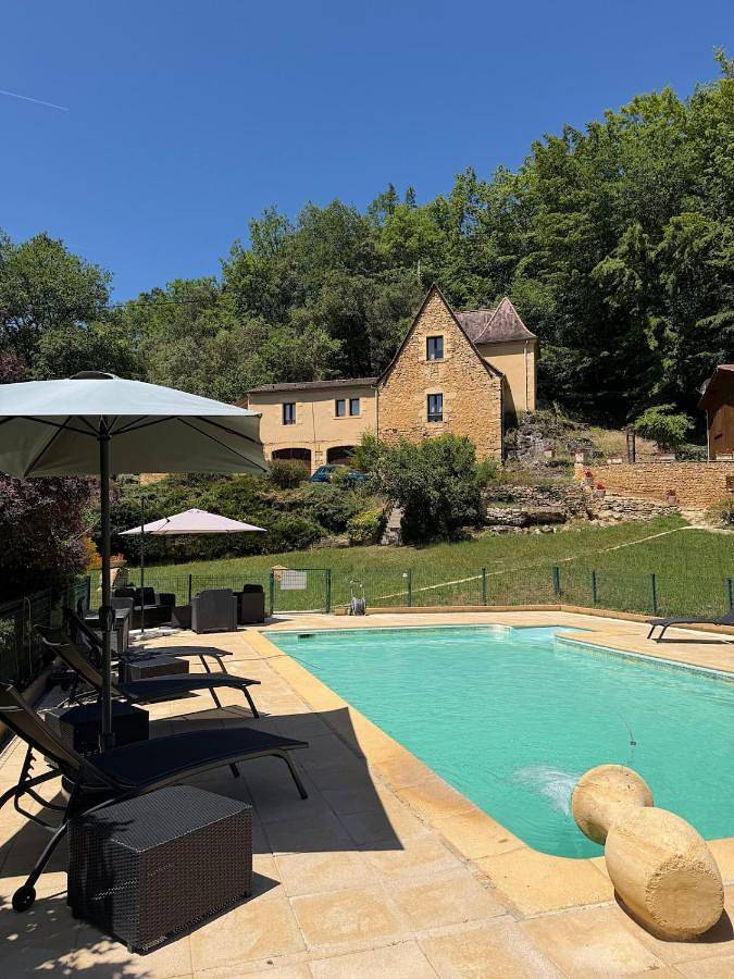 Maison de vacances pour 6 personnes, avec vue ainsi que jardin et piscine - 1