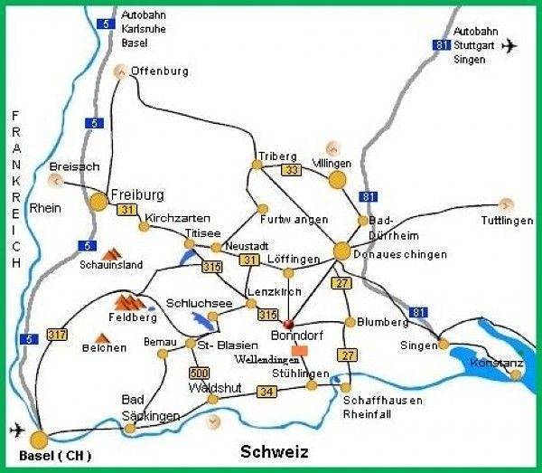 Ganze Ferienwohnung, Haus Fechtig, Wohnung Typ B in Wellendingen (Bonndorf), Bonndorf im Schwarzwald