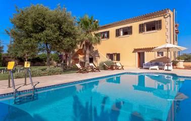 Ferienhaus in Cala Sa Nau, Felanitx für 10 