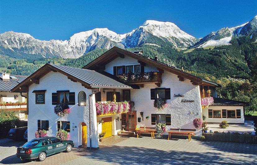 Landhaus Maltermoos - Doppelzimmer Dusche/Wc Terrasse - Nr. 1 - in Schönau am Königssee, Berchtesgadener Alpen