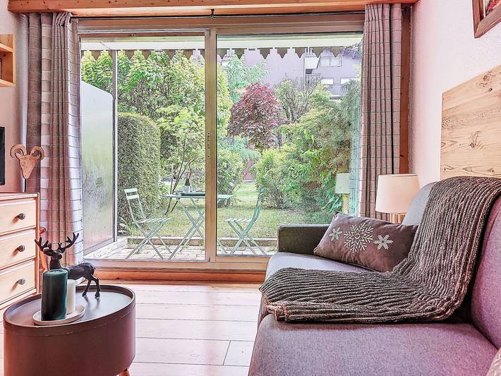 Ferielejlighed for 2 personer, med terrasse i Chamonix