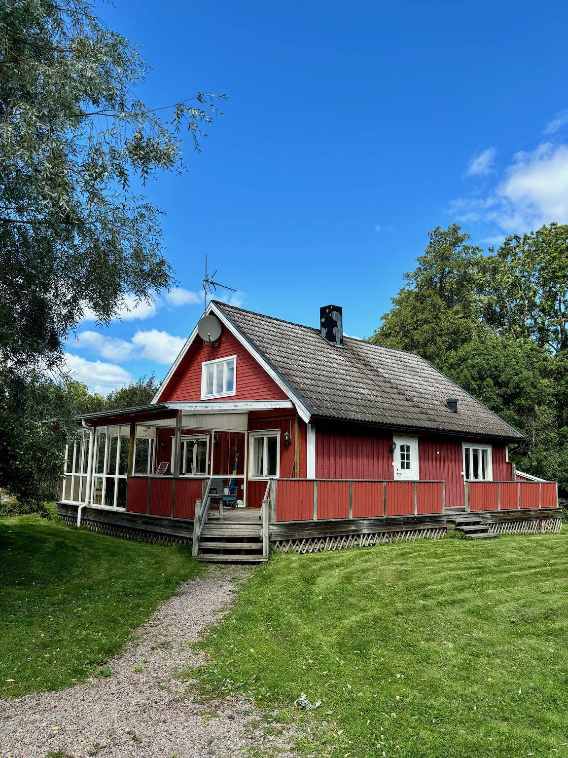 Hus för 9 Personer, med terass och trädgård