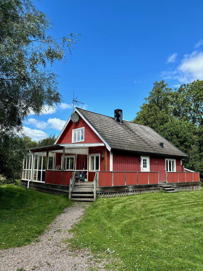 Hus för 9 Personer med terass in Åsarps distrikt, Västergötland