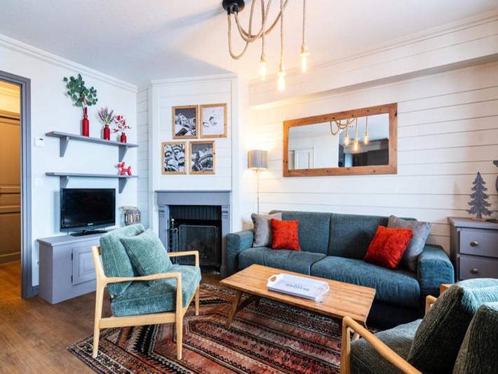 Chalet pour 6 personnes, avec balcon, animaux acceptés à Val Thorens - 2