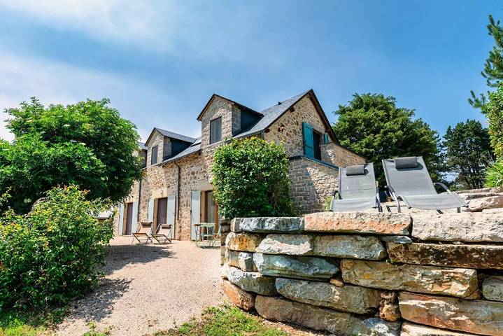 Gîte pour 6 personnes, avec sauna ainsi que piscine et jardin à La Canourgue - 2