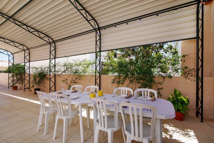 Casa de férias para 8 pessoas, com Varanda e Jardim em Pêra
