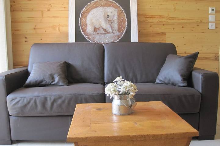 Gîte pour 4 personnes, avec jacuzzi dans Patinoire des Gets