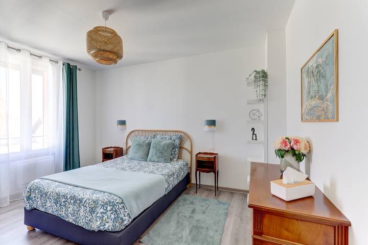 Apartamento entero, Apartamento de vacaciones para 4 personas con terraza in Montluçon, Región de Montluçon