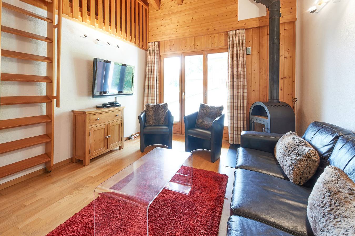 Chalet voor 7 personen met terras in Les Masses, Vex