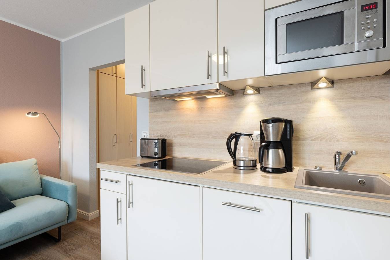 Ganze Ferienwohnung, Strandhotel Laboe Nr. 21 in Kieler Förde, Laboe