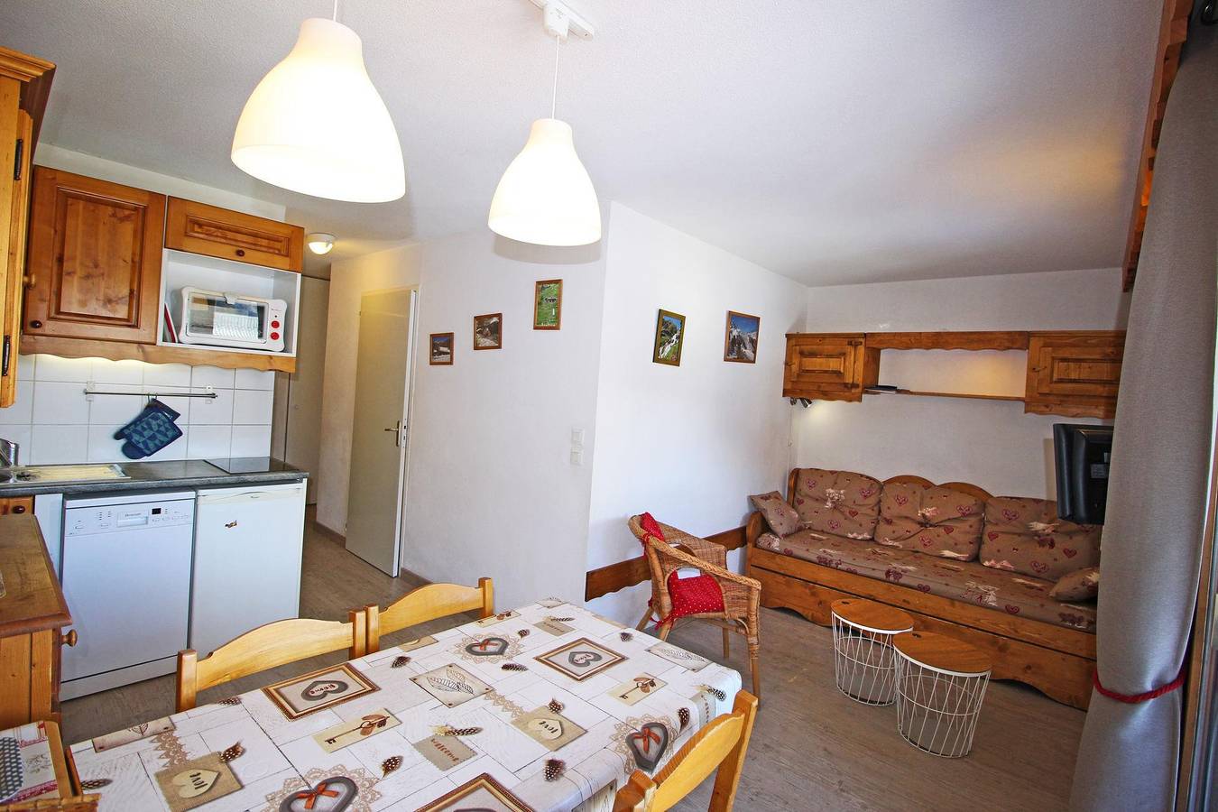 Apartamento entero, Les Chalets de la Vanoise - Apartamento 2 piezas para 4 personas (1207) in La Norma, Villarodin-Bourget