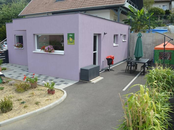 Gîte pour 4 personnes, avec Terrasse et Jardin
