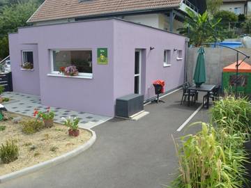 Gîte für 4 Personen, mit Garten im Elsass