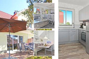 Ferienhaus für 5 Personen, mit Garten und Terrasse, mit Haustier in Korswandt