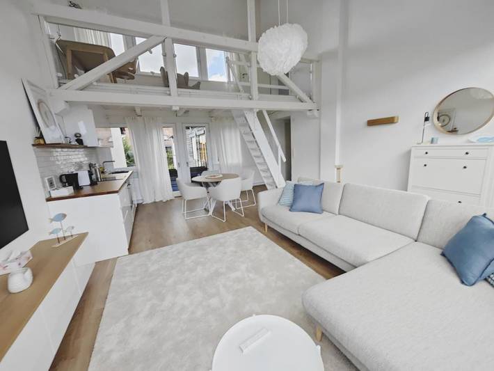 Ferienwohnung für 4 Personen, mit Balkon und Ausblick