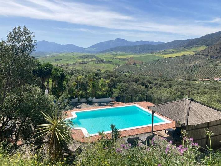 Chambre d’hôte pour 2 personnes, avec jardin ainsi que vue et piscine à Álora - 3