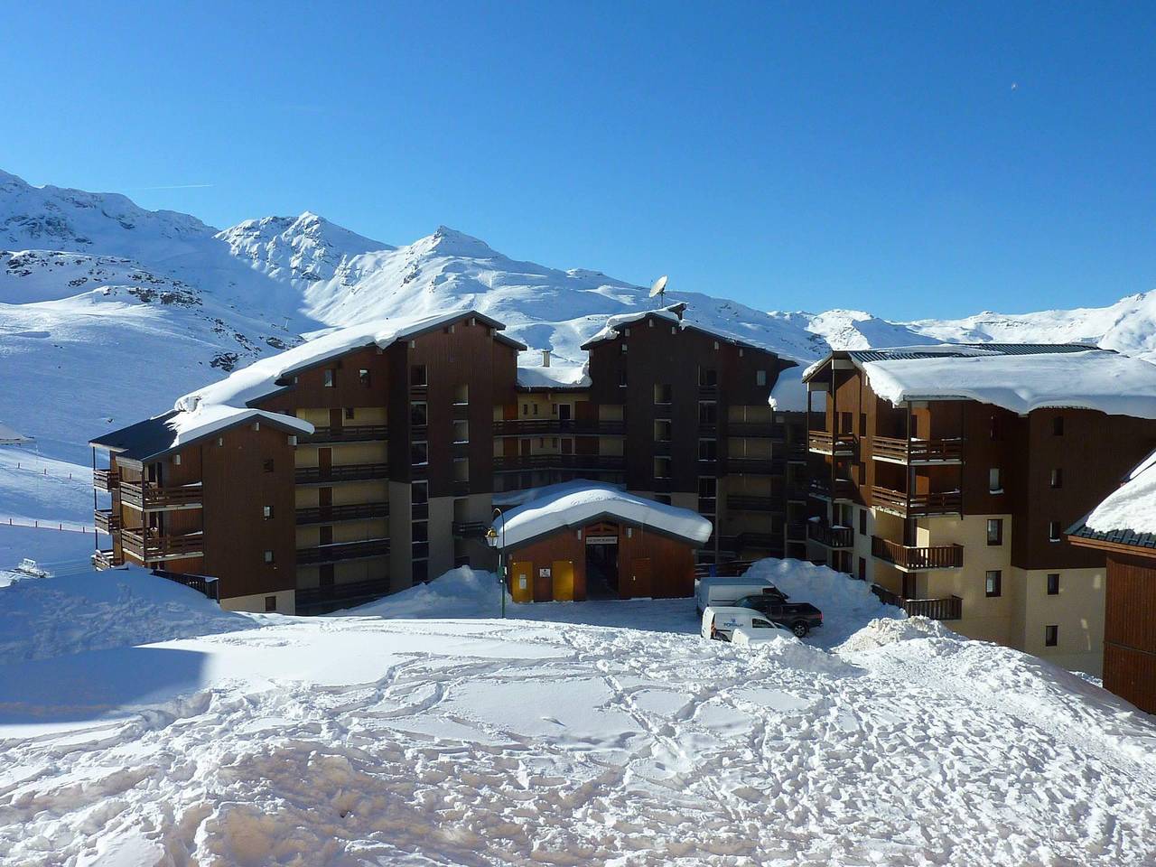 Studio pour 3 Personnes dans Saint-Martin-de-Belleville, Parc National de la Vanoise