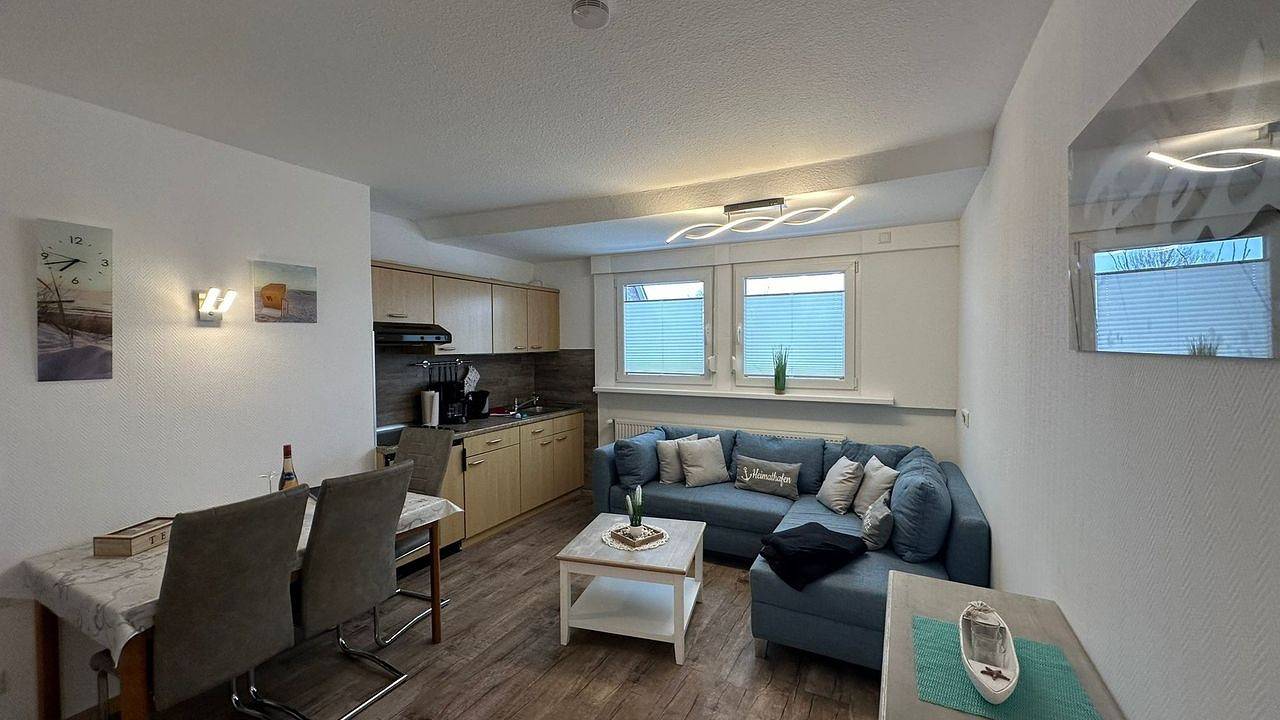 Geheel vakantieappartement, Vakantieappartement voor 3 personen met tuin in Neuharlingersiel, Landkreis Wittmund